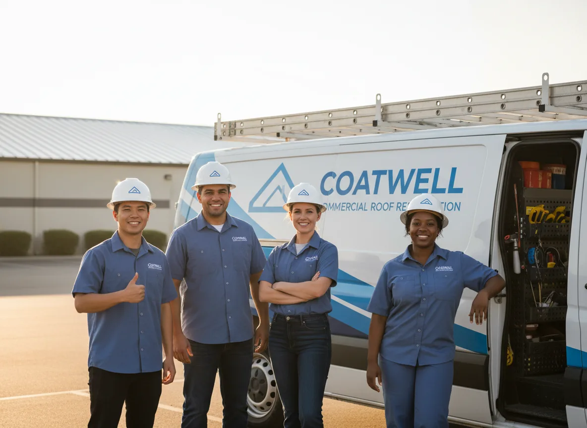 Commercial roof coating company in Aumsville, OR